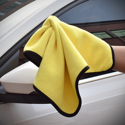 Size: 40x45 - Two-color Couble-sided Car Dual-use Cleaning Car Wash Towel