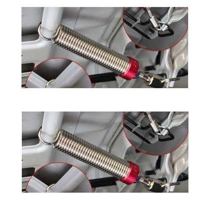 Color: Red, Quantity: 2pcs - Car trunk spring automatic lifter