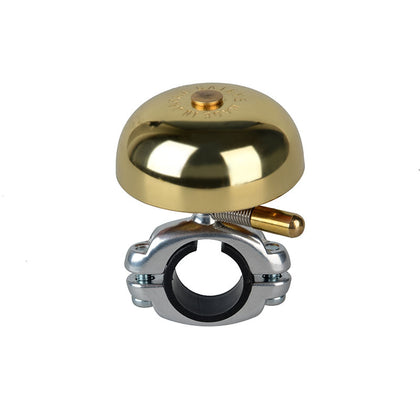 Color: OH2400 golden vintage - Cateye bicycle bell flying super loud horn