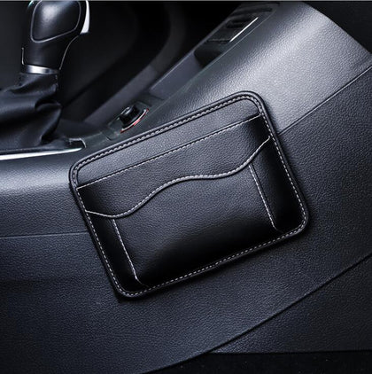 Car Storage Bag, Mobile Phone Storage Box, Sticky Car Seat, Slotted Storage Bag, Instrument Panel Hanging Bag