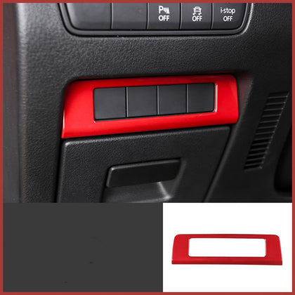 Color: 16 style - Decorative sequin stickers for interior control gears