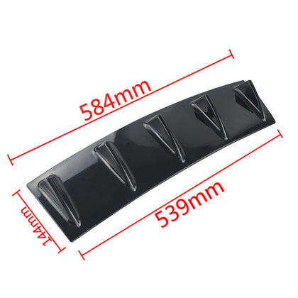 Color: 7 black strips - Car deflector