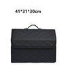 Color: Blue, Size: M - Car folding storage box