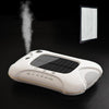 Color: White, Style: Humidify Filter - Solar car air purifier