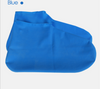 Color: Blue, Size: M - Rubber Anti-slip Waterproof Shoe Cover Reusable Rain Boot Motorcycle Bike Overshoe Blue Yellow for Men Women