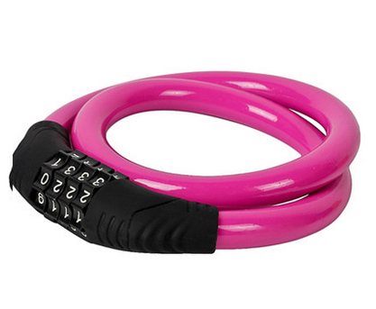 Style: 1, Color: Pink - Bicycle anti-theft lock student dormitory special mini digital code lock