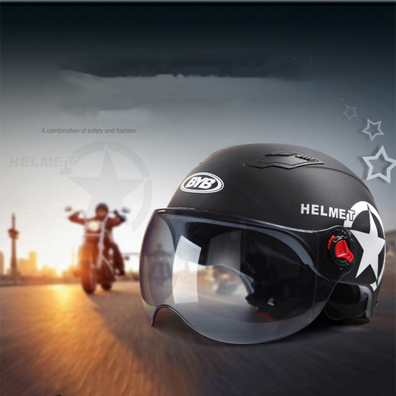 Electric car helmet unisex