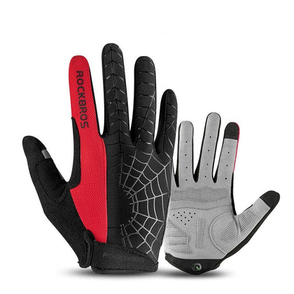 Color: Red A, Size: S - Cycling gloves all refer to bicycle motorcycle gloves