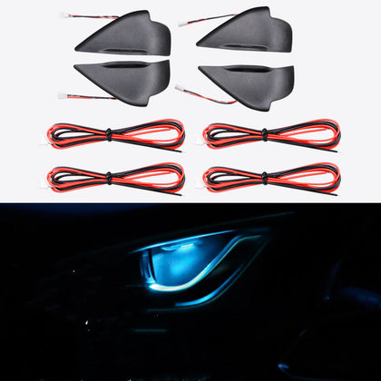 Color: Blue B, Model: 16 20 - Door bowl interior atmosphere lamp