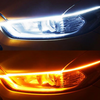 Color: White yellow, Size: 30cm, Quantity: 2pc - Daytime running light