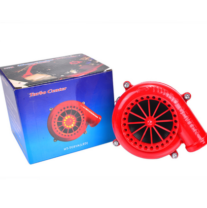 Modified car suction electronic turbine pressure relief valve simulator turbine horn