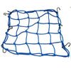 Color: Blue, Size: 40x40cm - Baggage net Motorcycle helmet net net sundry net
