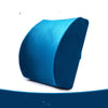 Color: Blue, Size: Gel section - Car cushion with waist protection and slow rebound