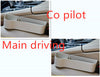 Model: Set, Color: Beige - ABS plastic seat gap storage box