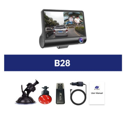 Set meal: B28, Classification: 16G SD CARD - Dual Lens Driving Recorder