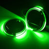 Color: Green, Size: M, Quantity: 1PC - Solar Powered LED Cup Mats