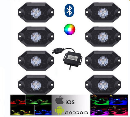 Undercarriage led off-road modified colorful atmosphere light