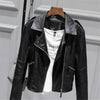 Color: Black washed leather, Size: XXL - Ladies motorcycle leather