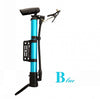 Portable mini-bicycle air pump