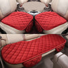 Color: Red - Comfortable plus velvet warm cushion