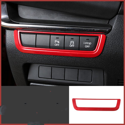 Color: 17 style - Decorative sequin stickers for interior control gears