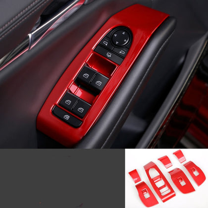 Color: 1 style - Decorative sequin stickers for interior control gears