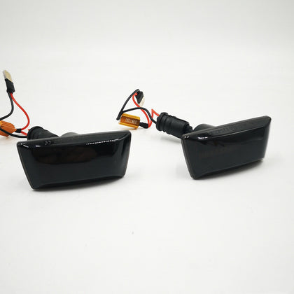 Color: Black, Style: Streamer - Sail fender light turn signal