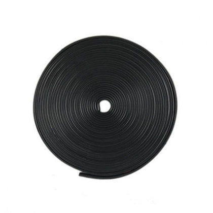 Color: Black - Rimblades Car Vehicle Color Wheel Rims Protectors Decorative Strip 8M/ Roll