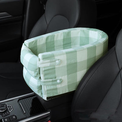 Color: Green - Simple And Creative Central Control Car Kennel