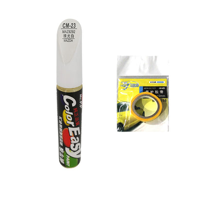 Color: B Set - Mazda Enclave Pearlescent White Car Touch Up Pen