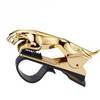 Color: Gold - Car phone bracket instrument panel rotating bracket