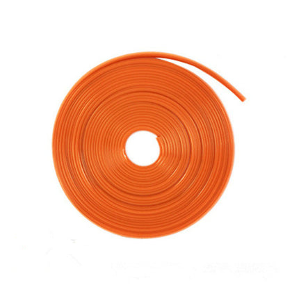 Color: Orange - Rimblades Car Vehicle Color Wheel Rims Protectors Decorative Strip 8M/ Roll
