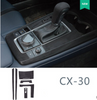 style: Cx30 - Applicable To Mazda 2020 Next Generation Anksela Atez Interior Modification Suede Gear Stickers