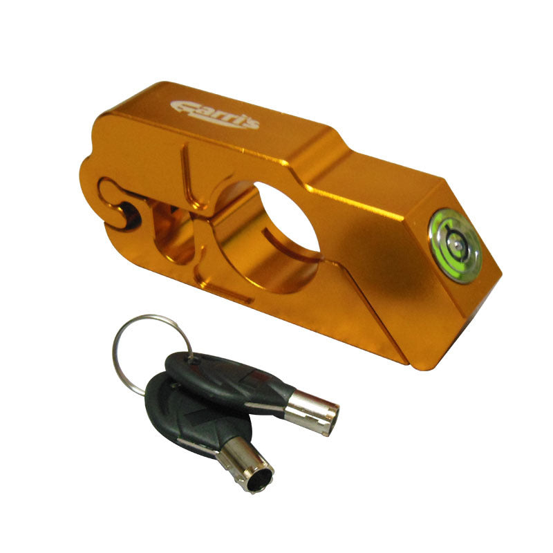 Color: Yellow - Handle anti-theft lock throttle lock