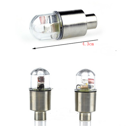 Color: Silver3pcs - Colorful valve light