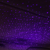 Color: Mix, Style: 1 4pc - Car decorative lights usb star lights laser projection lights car atmosphere