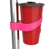 Portable public transportation cup holder