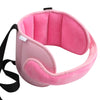 Color: Pink - Child car safety seat head support head sleep auxiliary belt