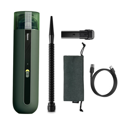 Color: Green, quantity: 1 - Wireless Charging Of Car Vacuum Cleaner