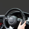 Color: Black skin A - Car steering wheel booster