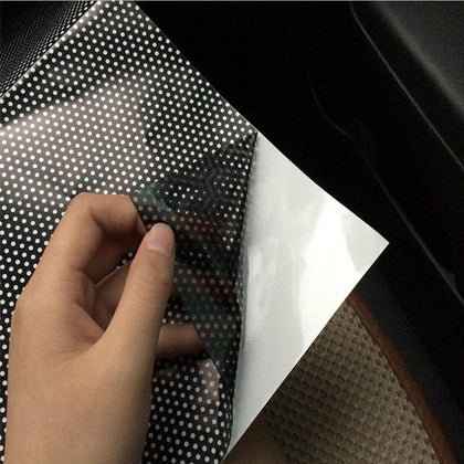 style: Two extra large right angles, Size: 70x50cm, quantity: 2PCS - Car Sunscreen Electrostatic Sunshade Film Side Door Heat Insulation Curtain Rear Glass