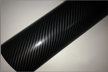 Color: Black, Size: 50cmx152cm - Car color change film 4D carbon fiber paper