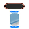 Color: Rose Gold - F6 Strip Plate Magnetic Car Phone Holder Stand Magnet Holder For Phone In Car Mount Holder