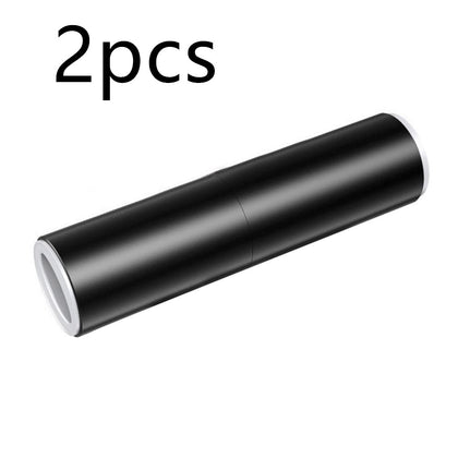 Color: Black2pcs - Portable Handheld Vacuum Cleaner 120W Car Charger