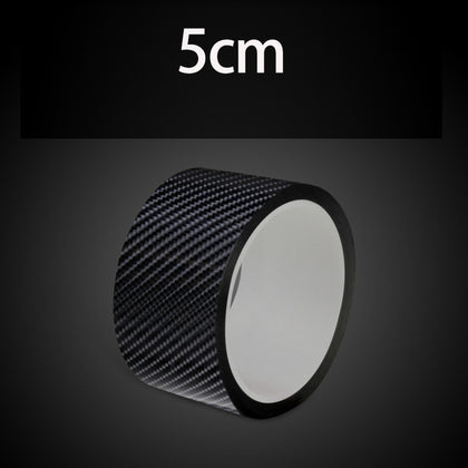 Color: Black, Size: 5CMx10M - Automobile self-adhesive anti-collision decorative strip