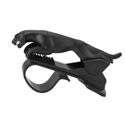 Color: Black - Car phone bracket instrument panel rotating bracket