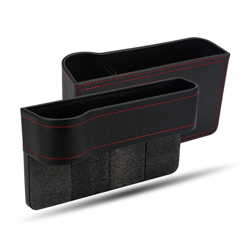 Color: Black A, Style: Set - PU leather storage box