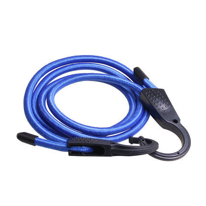 Color: Blue, Size: 1.5m - Car luggage rope luggage rope fixed rope outdoor travel car clothesline indoor clothesline LW-1610