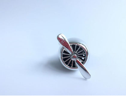 Color: Silver - 1 Pcs Car Decor Air Freshener Auto Decoration Air Force 2 Car-styling Solid Fragrance Clip Car Air Vent Perfume High Quality