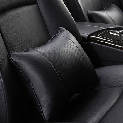 Color: Black Pillow - Car breathable headrest